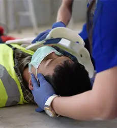 First aid training and rescue