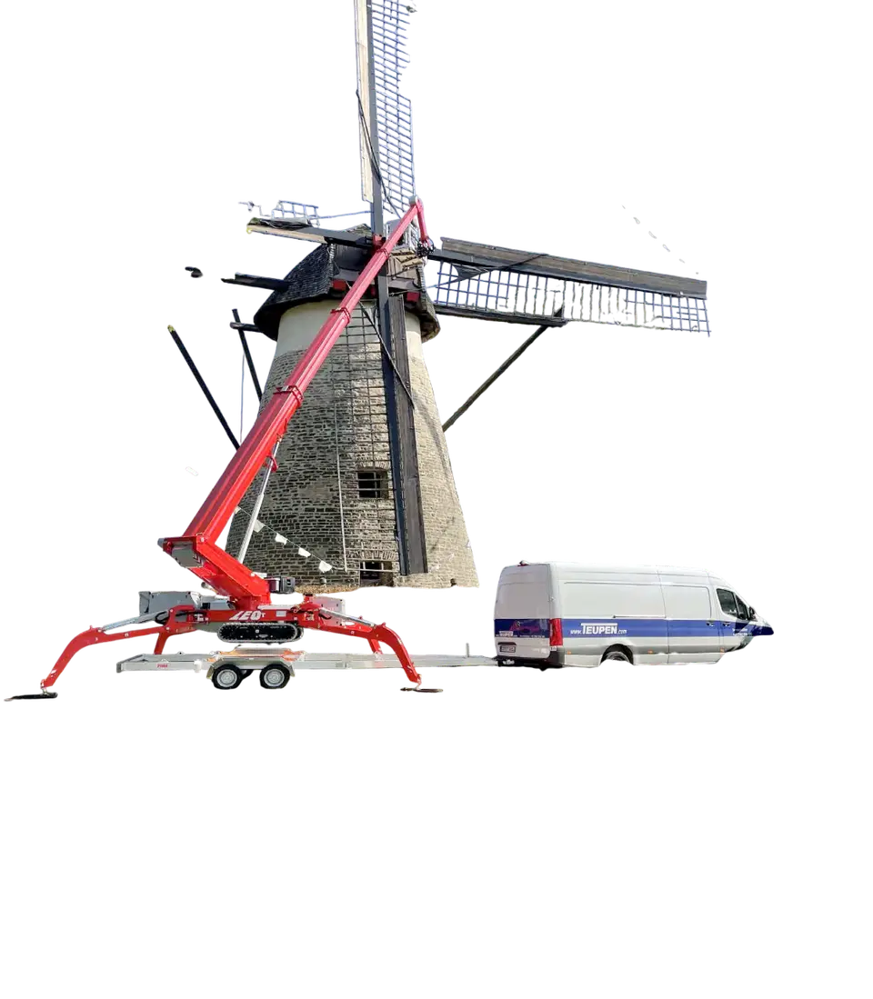 Track Mounted Spider Lift - LEO-23T
